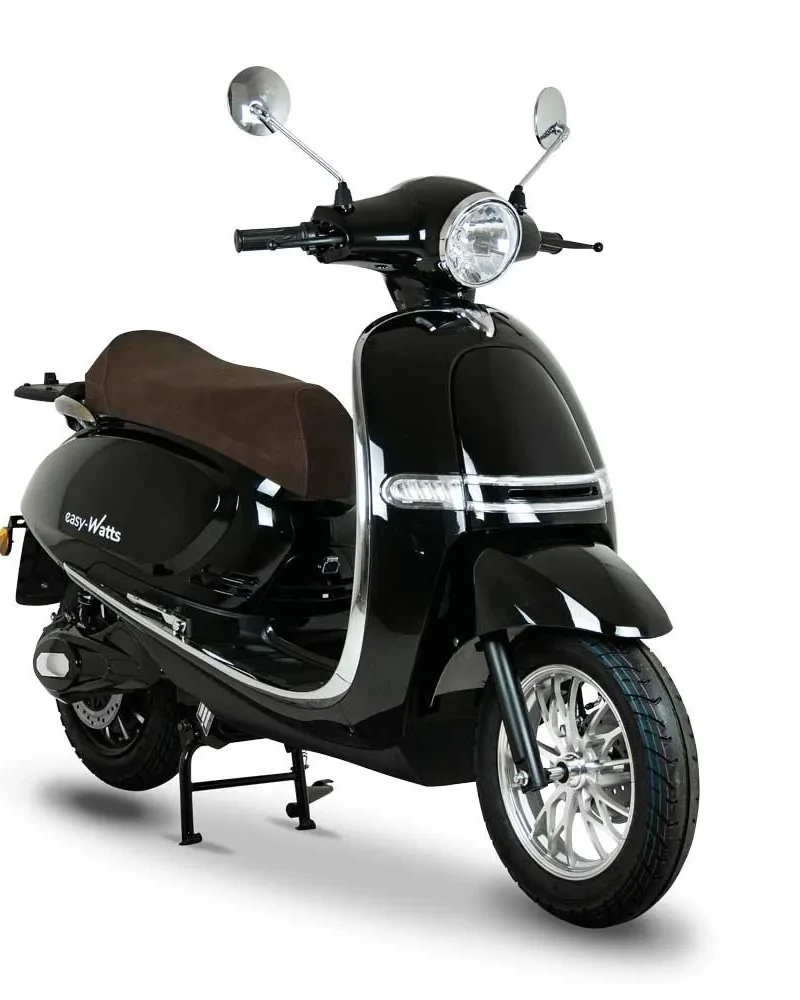 Scooter électrique e-presto Max 50cc noir brillant