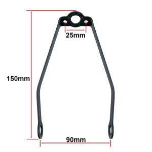 Support de garde-boue arrière pour Xiaomi Mi4 lite (1st Gen)
