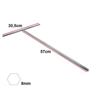 Clé Allen Premium M10/58cm pour potence Urbanglide
