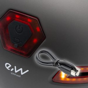 Casque CP03 avec clignotant - Gris L