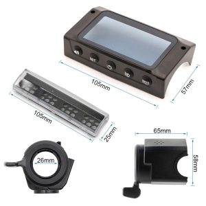 Boîtier couvercle pour display avec accélérateur et frein pour Kugoo