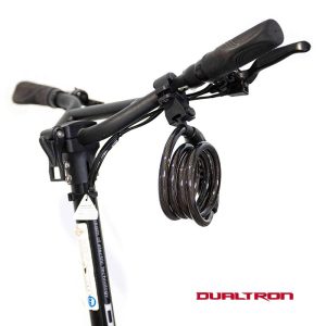 Antivol à code EWLK025 housse nylon bleu