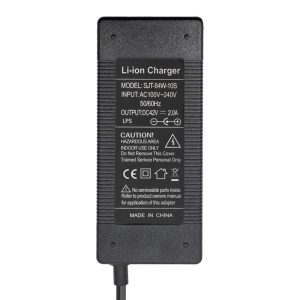 Chargeur 36V (sortie 42v) 2A DC connecteur 5,5x2,5mm pour Cecotec Ousider/Bongo série A
