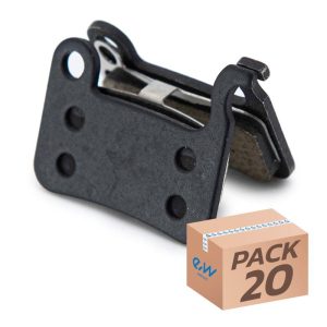 Plaquette de frein RS001-R en résine rectangulaire pour étrier de frein xtech - 20pcs