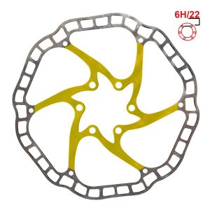 Disque de frein EWD001 140mm 6H jaune