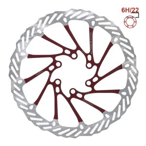 Disque de frein G3 160mm 6H rouge