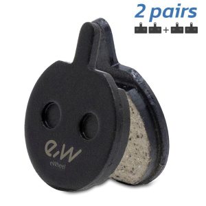 Plaquette de frein CT004-R en résine - 2pcs