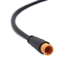 Phare LED avec klaxon noir 12-72v avec connecteur étanche