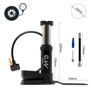 Gonfleur à pied avec manomètre - Ewheel
