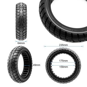 Pneu plein ultraléger Offroad 60/70-7/B50 - ligne noire [Ewheel]
