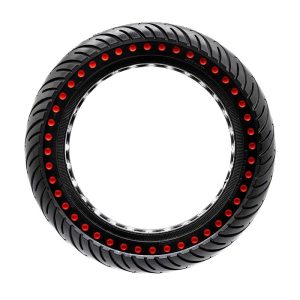 Pneu plein ultraléger 8,5x2-6,1/B34 - points rouges [Nedong] Edition GEL