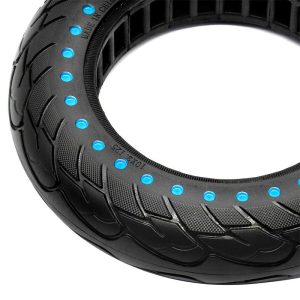 Pneu plein ultraléger 10x2,125-6,1/B34 - points bleus [Nedong]