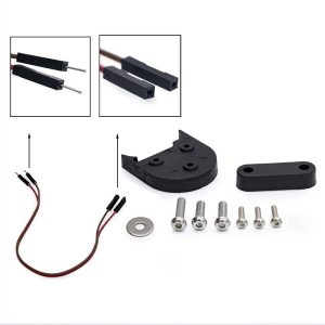 Elevateurs de roues 10 pouces noirs