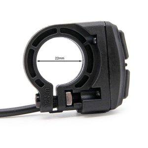 Commutateur avec fonction Simple-Dual/Warning 2F - 1,5m