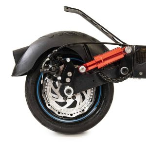 Suspension arrière noire 110mm - 2 pcs.