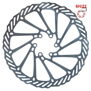Disque de frein G3 180mm 6H argenté