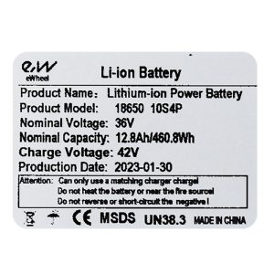 Batterie 36V 12,8 à / H pour Xiaomi Pro / 2 [Ewheel]