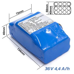 Batterie externe 36v 4.4 à / h [Ewheel]