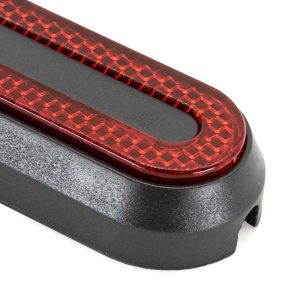 Catadioptre noir avec réflecteur rouge pour Xiaomi