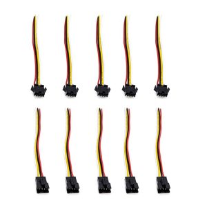 Connecteur avec Câble 22AWG SM 3 broches - 5F/5M