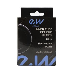 Chambre à air 14X2,125 VC 65ºx65º Ewheel