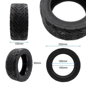 Pneu tubeless cityroad 90/65-6.5 avec GEL EWHEEL PANTHERURBAN