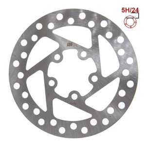 Disque de frein 120mm 5H argent pour Xiaomi M365, Essential, 1S, Pro/2