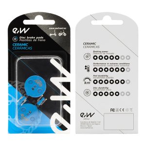 Plaquette de frein CT010-C plaquette ceramique [Ewheel] - 2 jeux