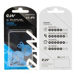 Plaquette de frein CT009-C céramique [Ewheel] - 2 jeux