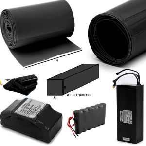 Gaine thermorétractable noire 160m 10M