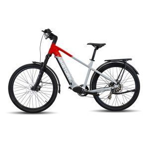 VENTIX +Plus vélo électrique URBAN Gris/Rouge